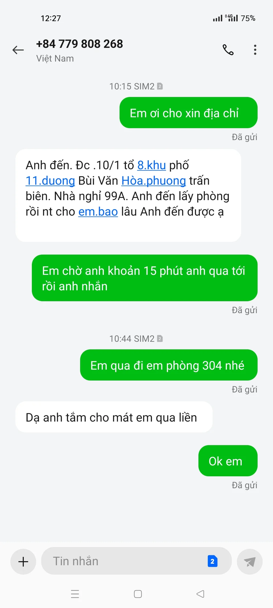 Ảnh checker Phucnguyen chụp khi gặp HẢI LINH -  DÂM THỦ , DUYÊN DÁNG ,MÔNG TO,BÝM MÚP CỰC XINH  (ảnh 1/4)