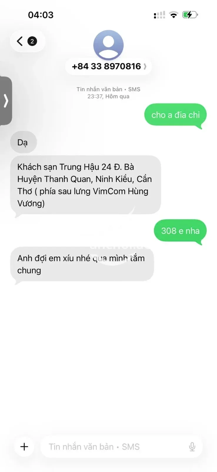 Ảnh checker thangthang88999 chụp khi gặp NGỌC ÁNH DỄ THƯƠNG TÌNH CẢM LÀM TÌNH ĐẲNG CẤP (ảnh 5/5)