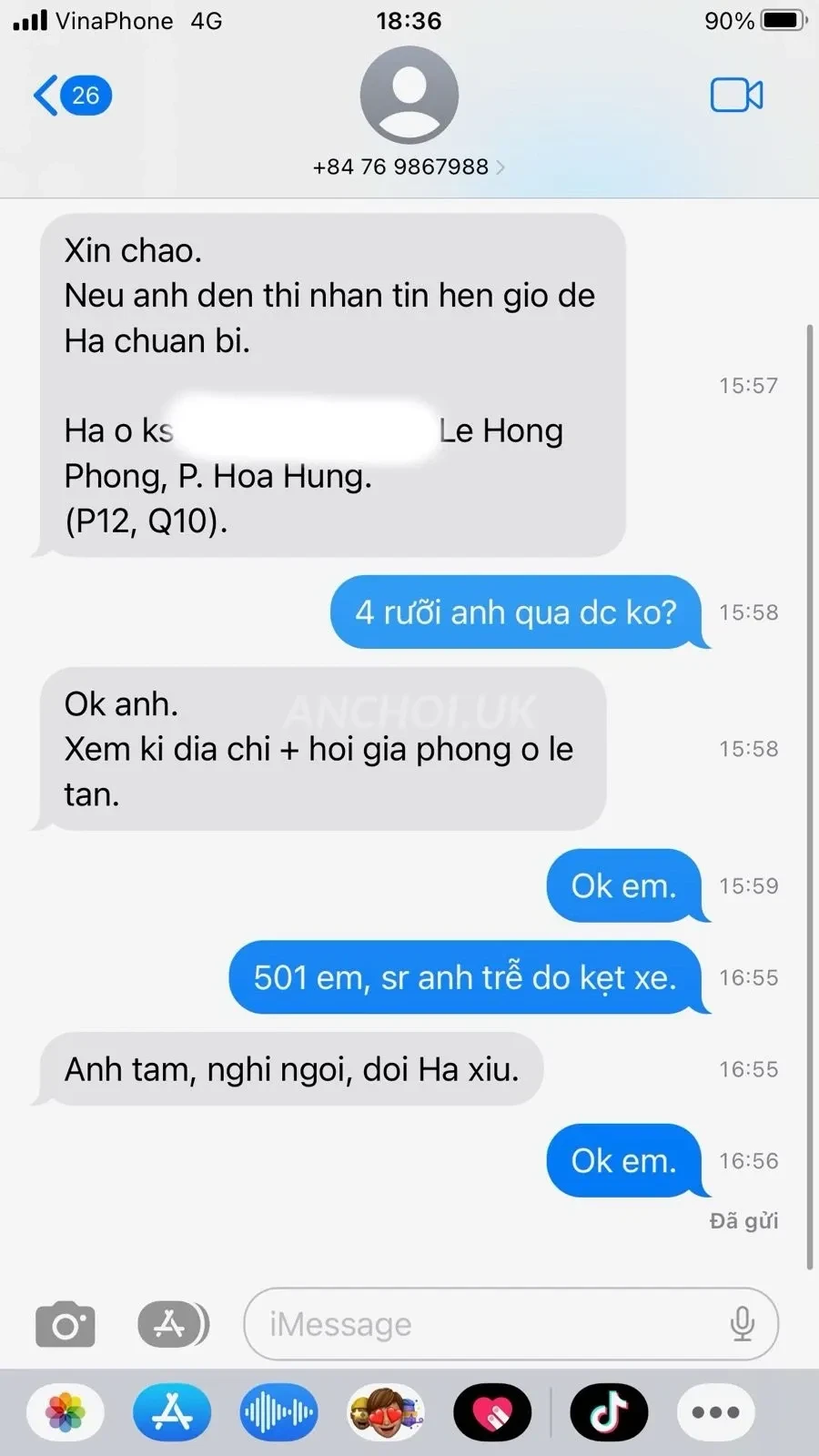 Ảnh checker Chu Lão Tứ chụp khi gặp TRÚC HÀ - SELLER TÀI CHÍNH (ảnh 5/5)