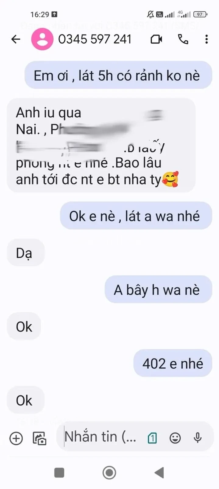 Ảnh checker Tàng Lão Lục chụp khi gặp HOTGIRL MỸ ANH - MẪU ẢNH SEXY NÓNG BỎNG (ảnh 4/5)