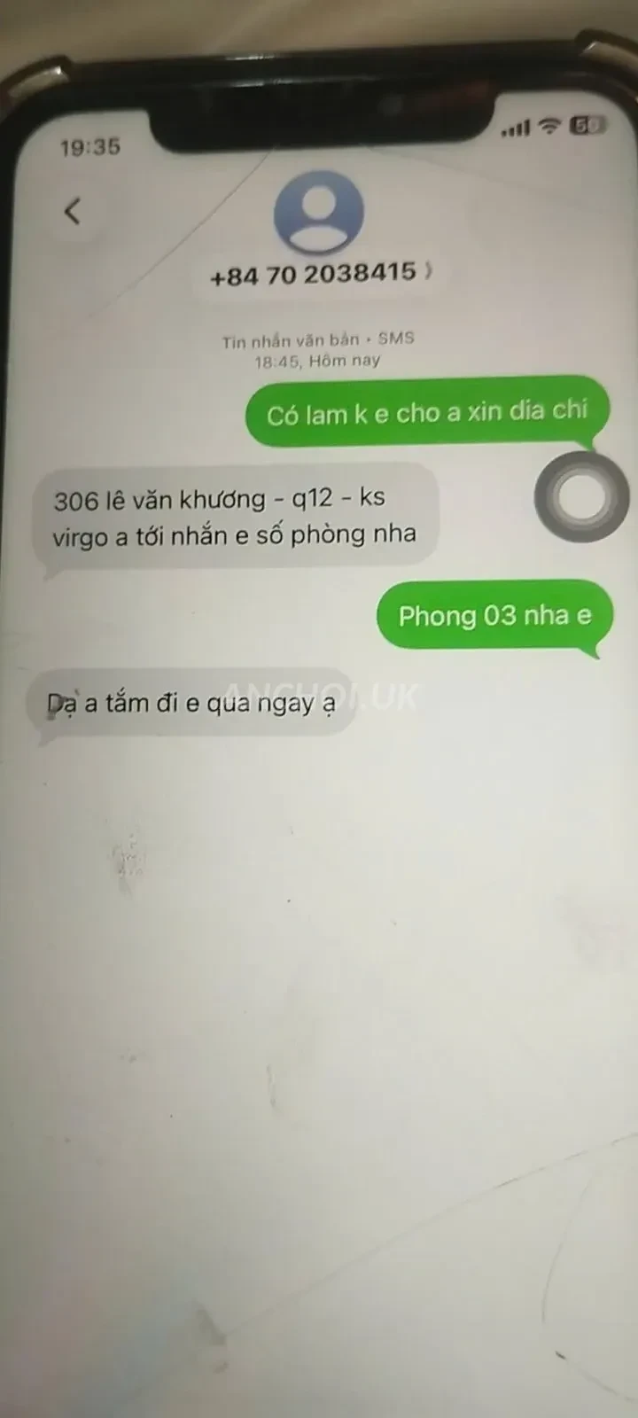Ảnh checker Tinhmotdemvoi.gaivuto chụp khi gặp Kiều Vy_ Gái ngoan đáng yêu, gương mặt học sinh dâm đãng cực chiều khách (ảnh 1/5)