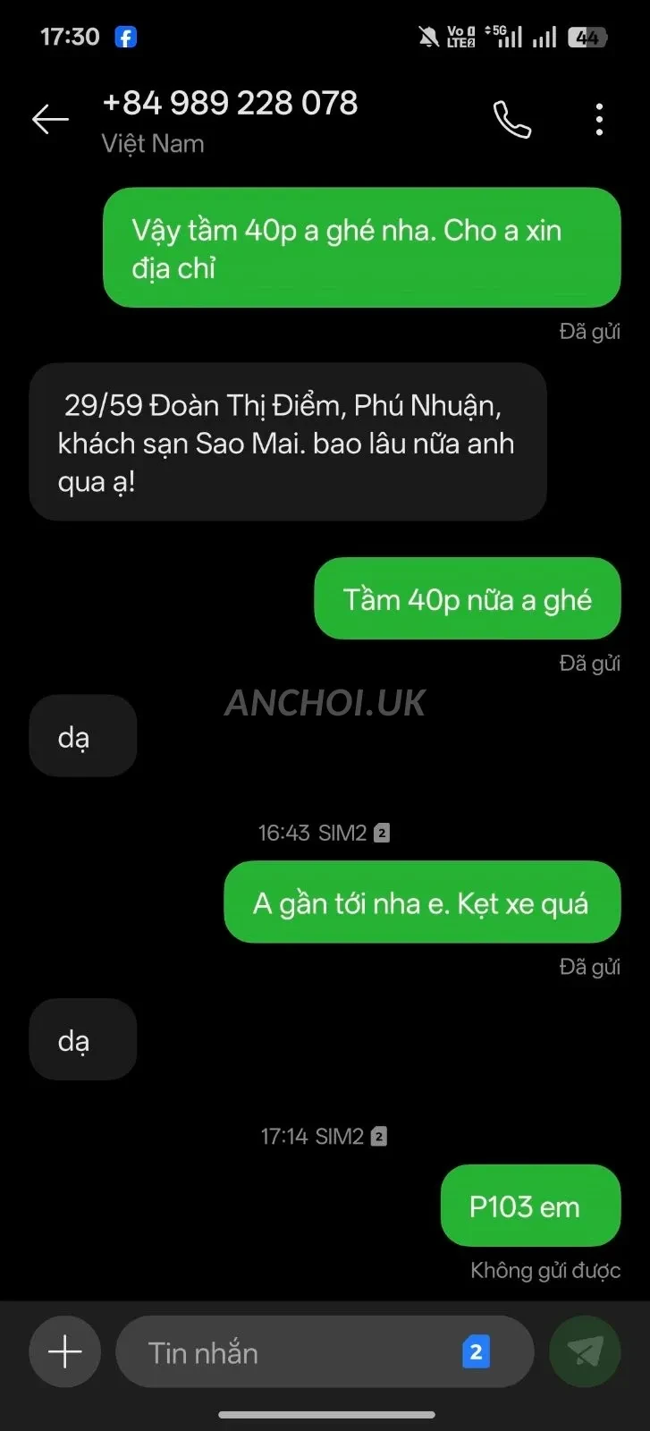 Ảnh checker Damtac chụp khi gặp [💯 V.I.P] 💥Quỳnh Anh 💥 Cực Phẩm Tình Dục 💦 Ngực To - Bím Múp  (ảnh 1/2)