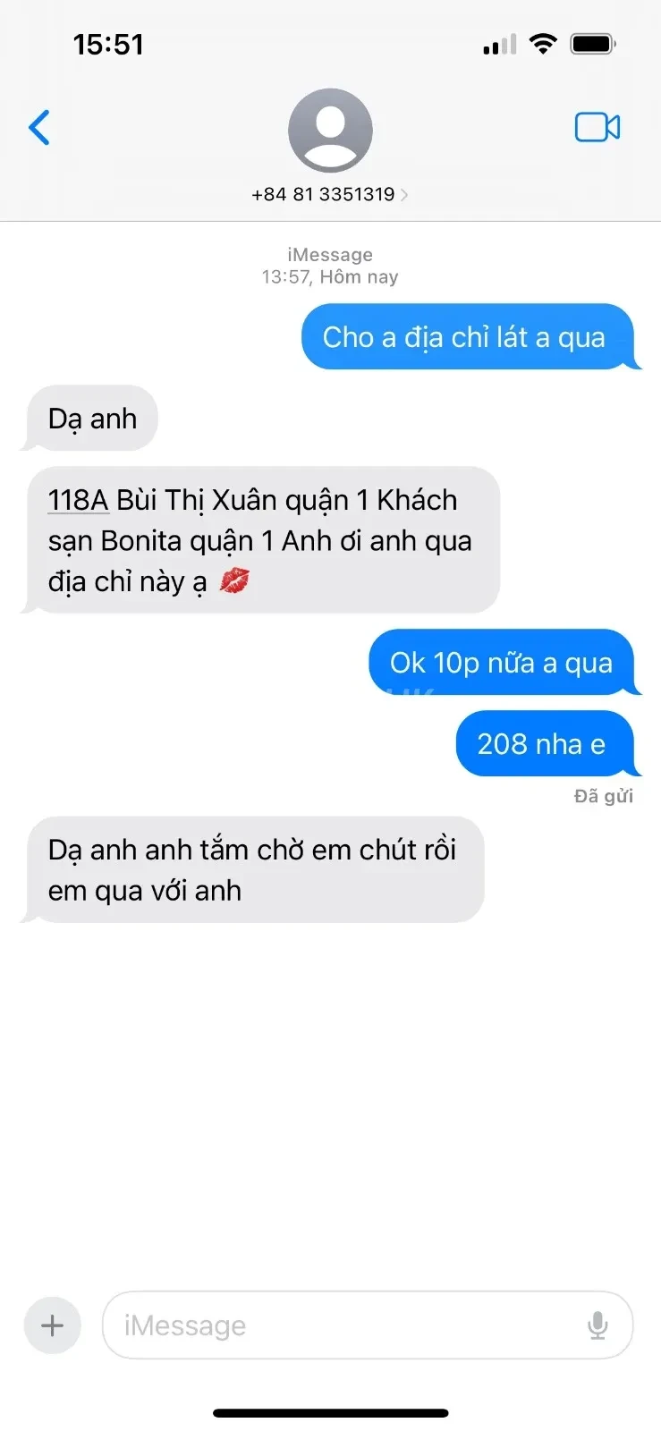 Ảnh checker Thehung chụp khi gặp Gái gọi Thanh Thanh 1319 - XINH NGON CHIỀU KHÁCH (ảnh 4/4)
