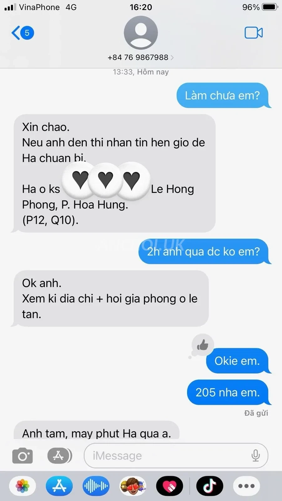 Ảnh checker Ngụy Đại Quan chụp khi gặp TRÚC HÀ - SELLER TÀI CHÍNH (ảnh 5/5)