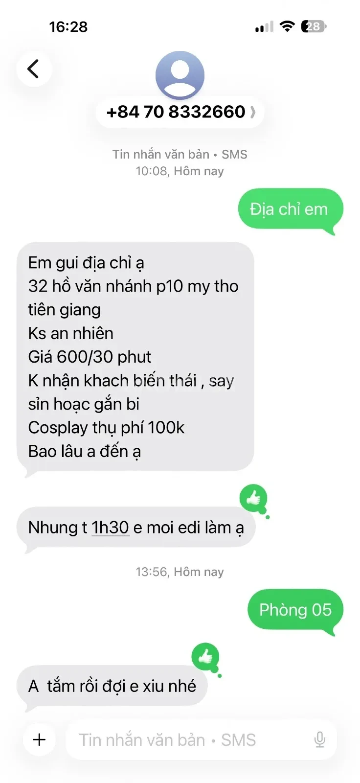 Ảnh checker Boncailua chụp khi gặp Gái Dâm Gymer❤️Bảo Bối❤️Xinh Trắng Body Cao Ráo Bốc Lửa-Làm Tình Cực Phê (ảnh 3/5)