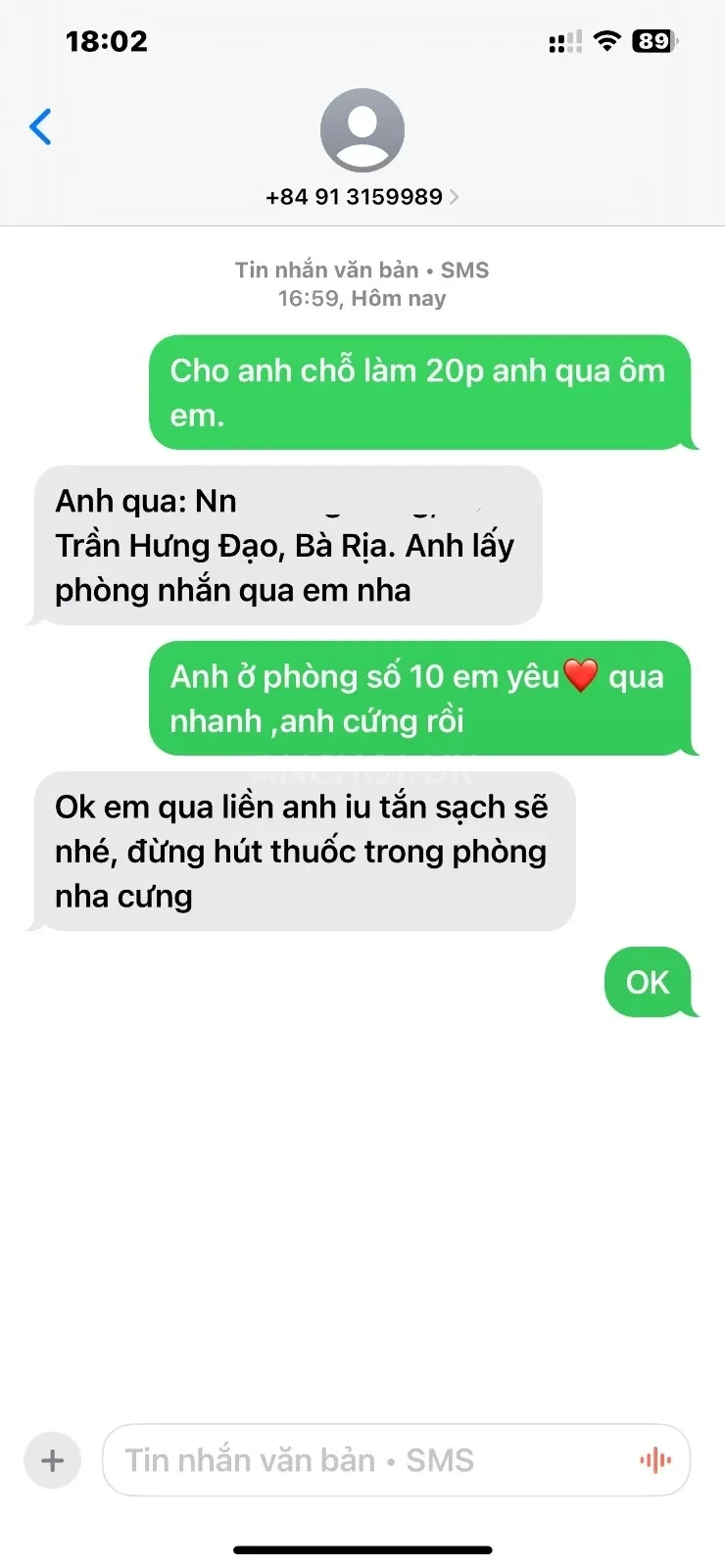 Ảnh checker TranBi chụp khi gặp ️❤️Ái My❤️- Em xinh chuẩn mẫu - Thân thiện dễ gần - 0913159989 (ảnh 1/5)