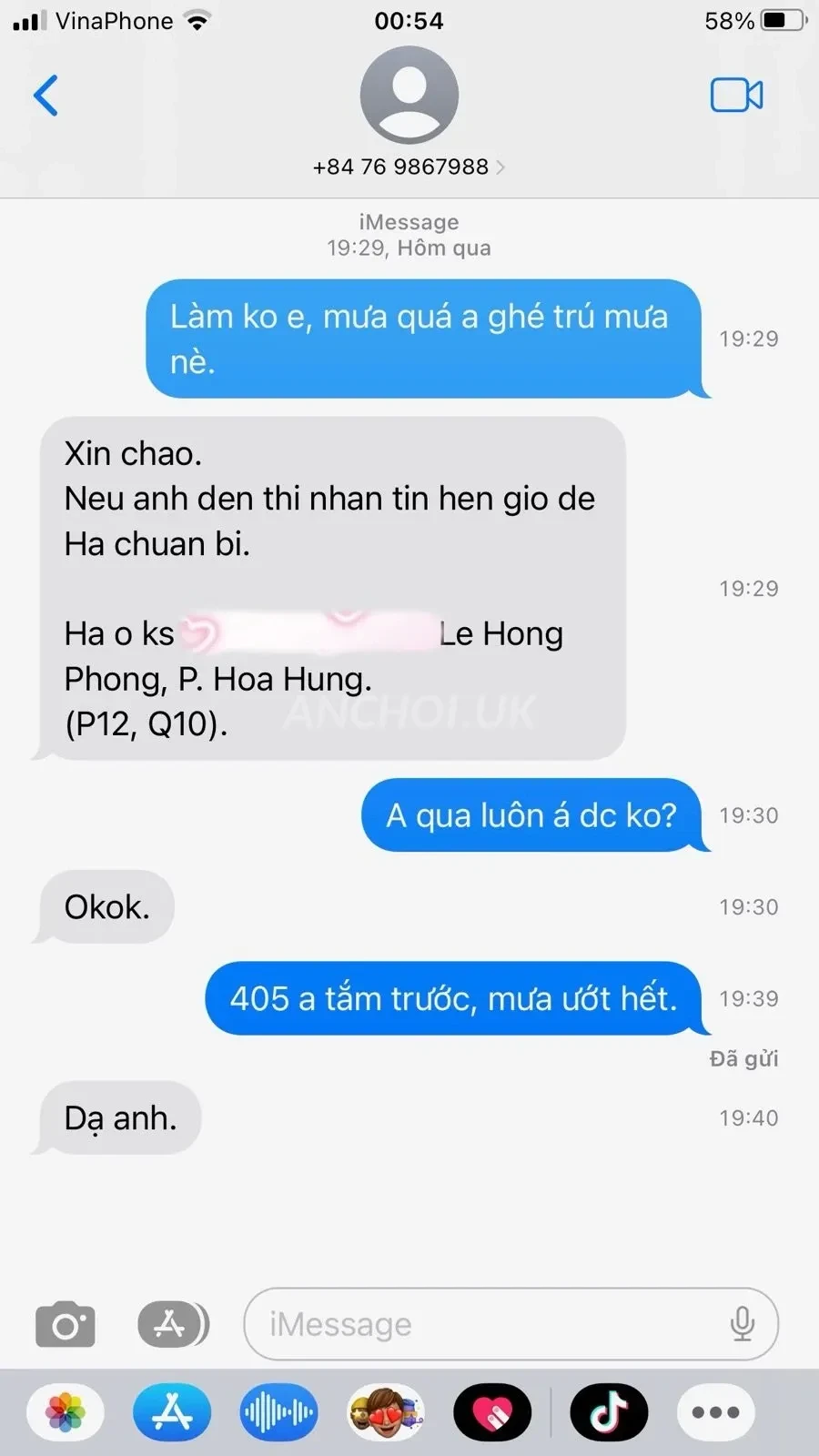 Ảnh checker Chịch Gái Dâm chụp khi gặp TRÚC HÀ - SELLER TÀI CHÍNH (ảnh 3/4)