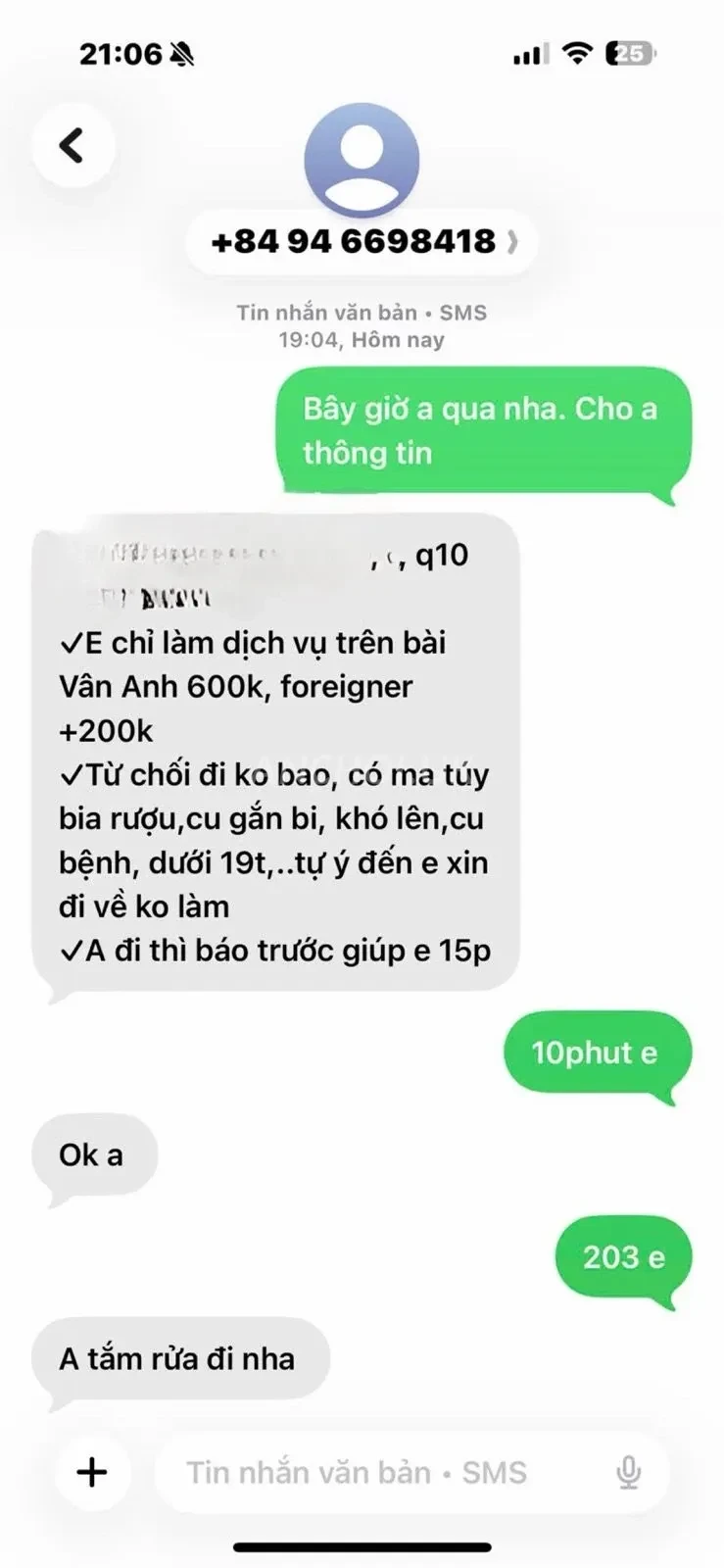 Ảnh checker Chu Lão Tứ chụp khi gặp VÂN ANH - DA TRẮNG - DÁNG XINH - CHIỀU KHÁCH HẾT MÌNH (ảnh 3/4)