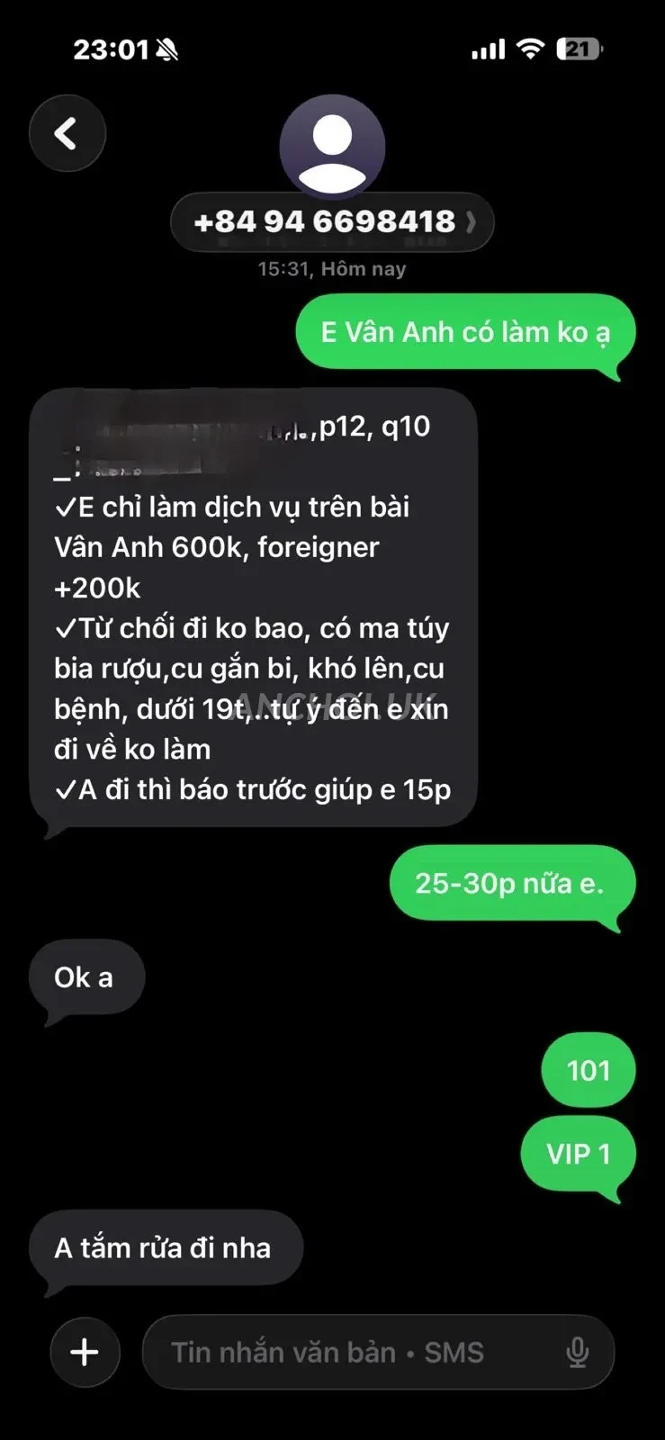 Ảnh checker Bát Giới chụp khi gặp VÂN ANH - DA TRẮNG - DÁNG XINH - CHIỀU KHÁCH HẾT MÌNH (ảnh 4/4)