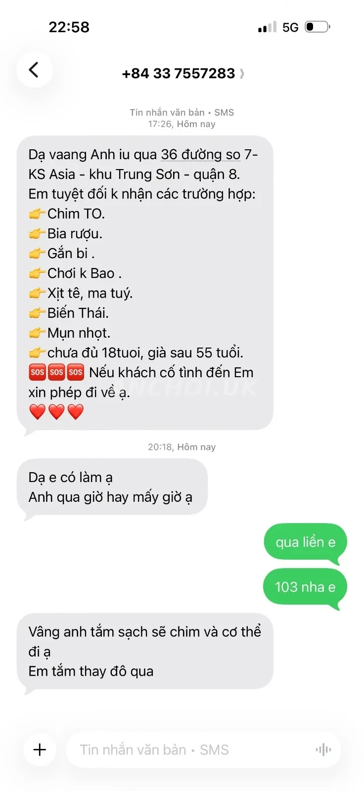 Ảnh checker Leminh chụp khi gặp ❤️Huyền Baby❤️ - XINH ĐẸP QUYẾN RŨ - BODY RỰC LỬA - YÊU CHIỀU TÌNH CẢM - CẢM GIÁC KHÓ PHAI (ảnh 1/5)