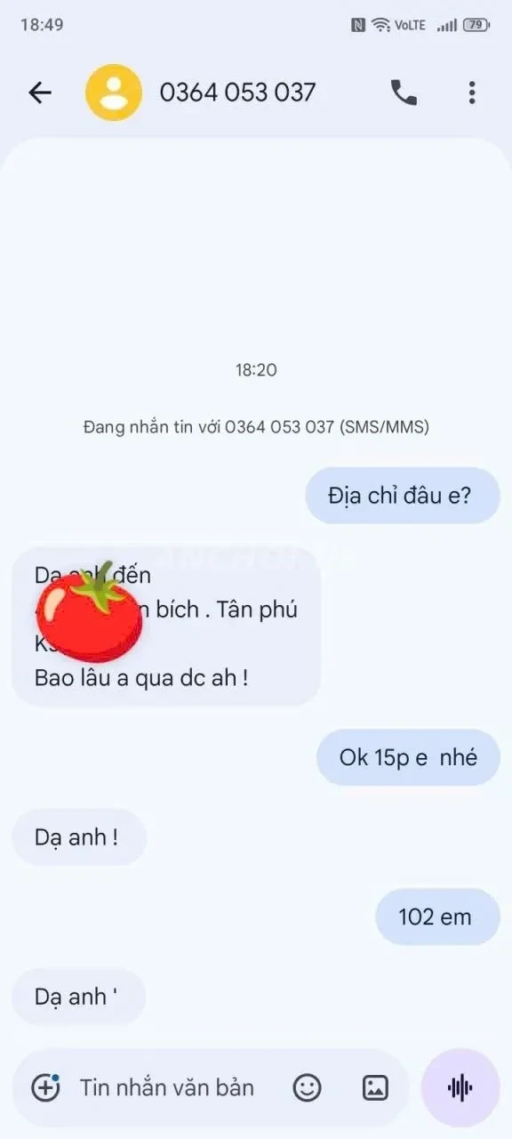Ảnh checker duonghoa_1350 chụp khi gặp BÉ NA - BÍM KHÍT NHIỀU NƯỚC - LÀM TÌNH ĐỈNH CAO (ảnh 4/4)