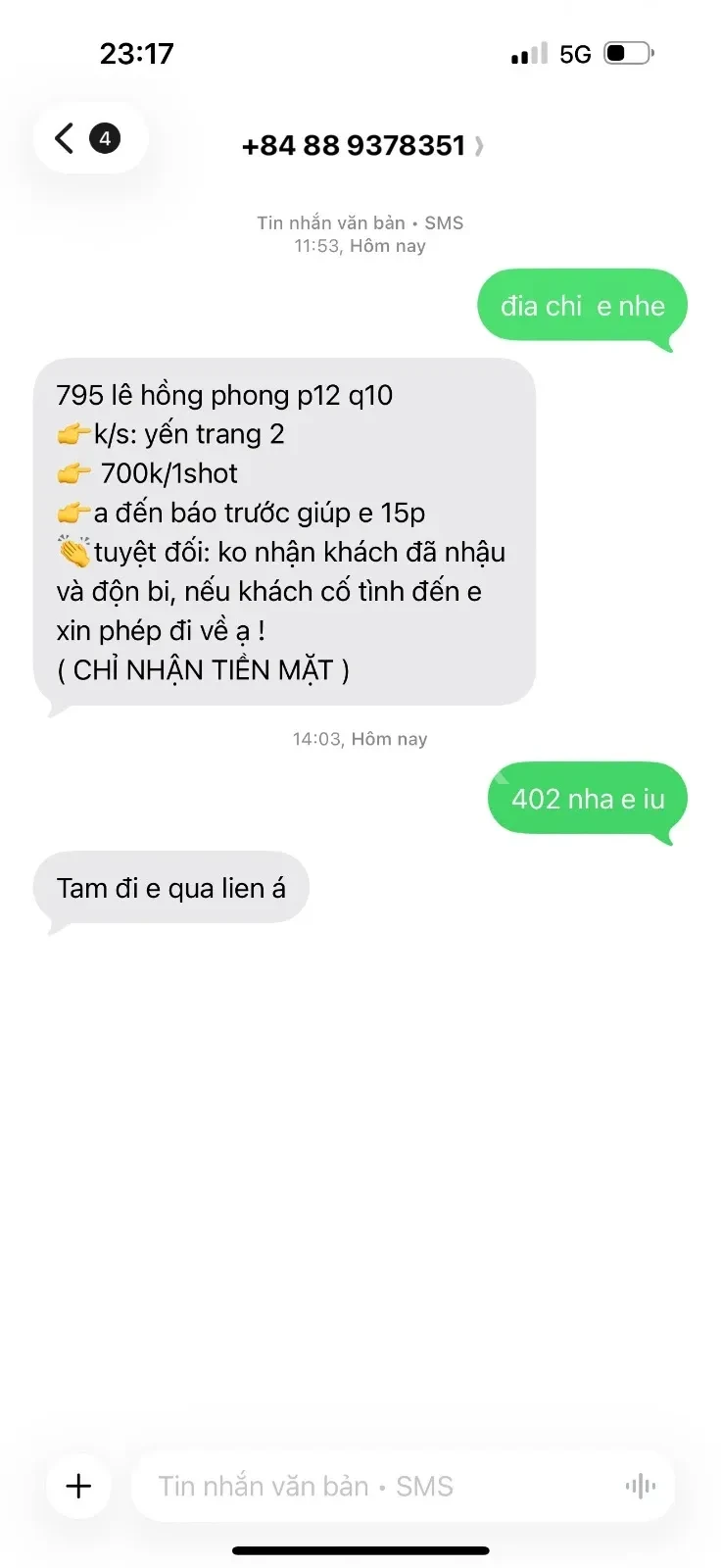 Ảnh checker maiphuongthuy chụp khi gặp  HÀ LINH - - XINH SANG GỢI TÌNH - VÚ TO BODY ĐẸP - KỸ NĂNG LÀM TÌNH CUỐN HÚT (ảnh 1/5)