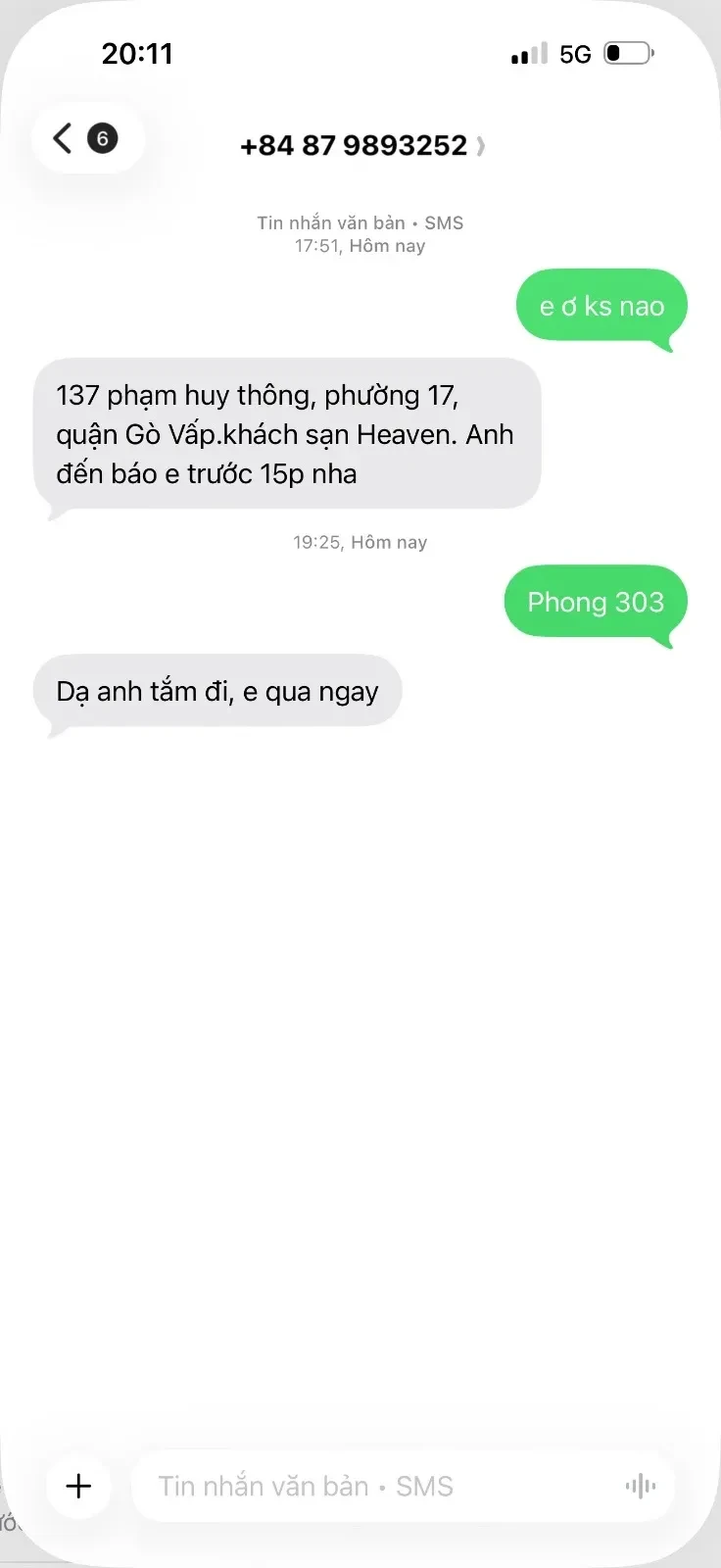 Ảnh checker Mạnh Trường Quân chụp khi gặp ANH THƯ LIMITIT ĐẲNG CẤP GÁI XINH DÂM SỐ 1 (ảnh 1/4)