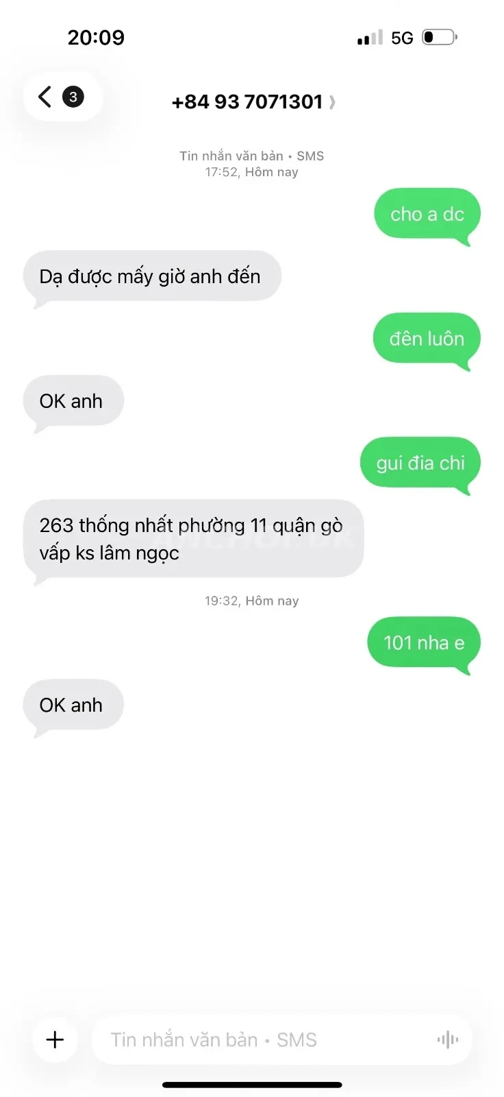 Ảnh checker Vu Oanh chụp khi gặp NGỌC MY SUPER DÂM NGON NGOAN CHẤT LƯỢNG HẠNG A (ảnh 1/2)