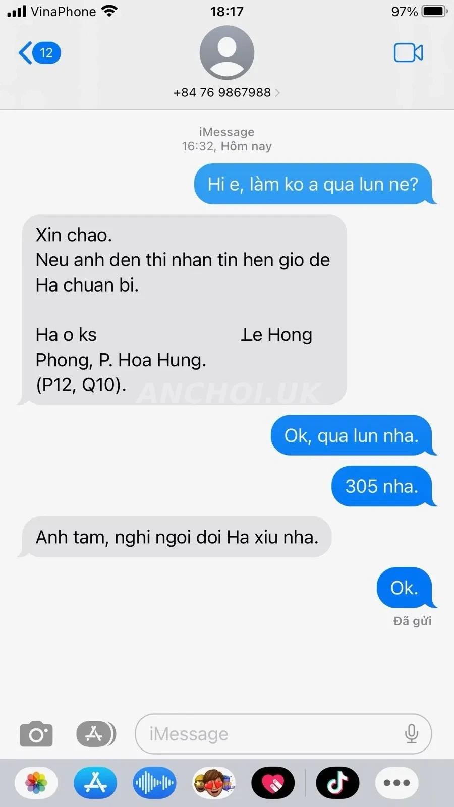 Ảnh checker Hà Quân Bảo chụp khi gặp TRÚC HÀ - SELLER TÀI CHÍNH (ảnh 4/5)