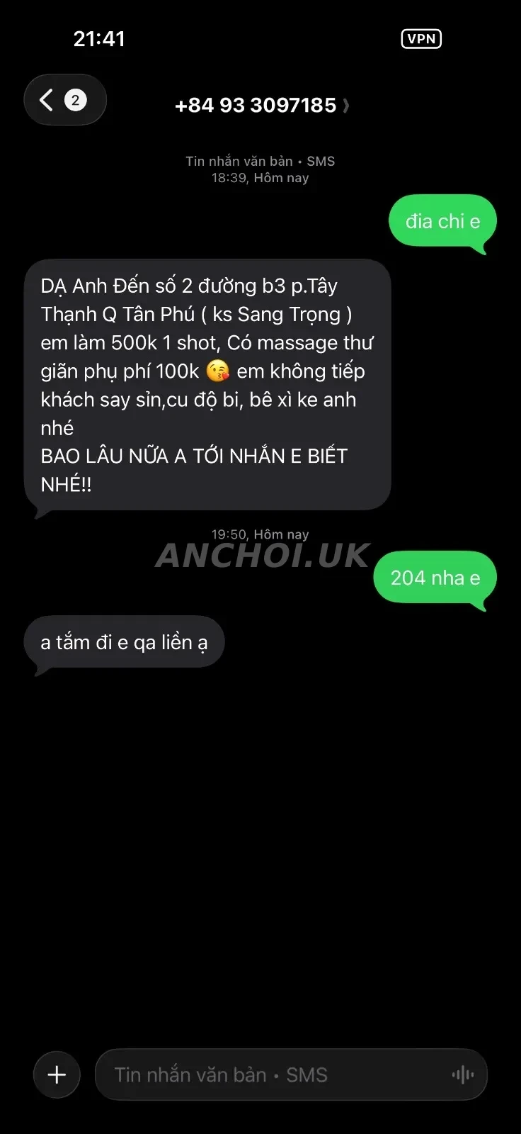 Ảnh checker phucnguu chụp khi gặp NGỌC ANH BABY SIÊU PHẨM MAX NGON ĐỈNH NHẤT SEVER (ảnh 3/4)