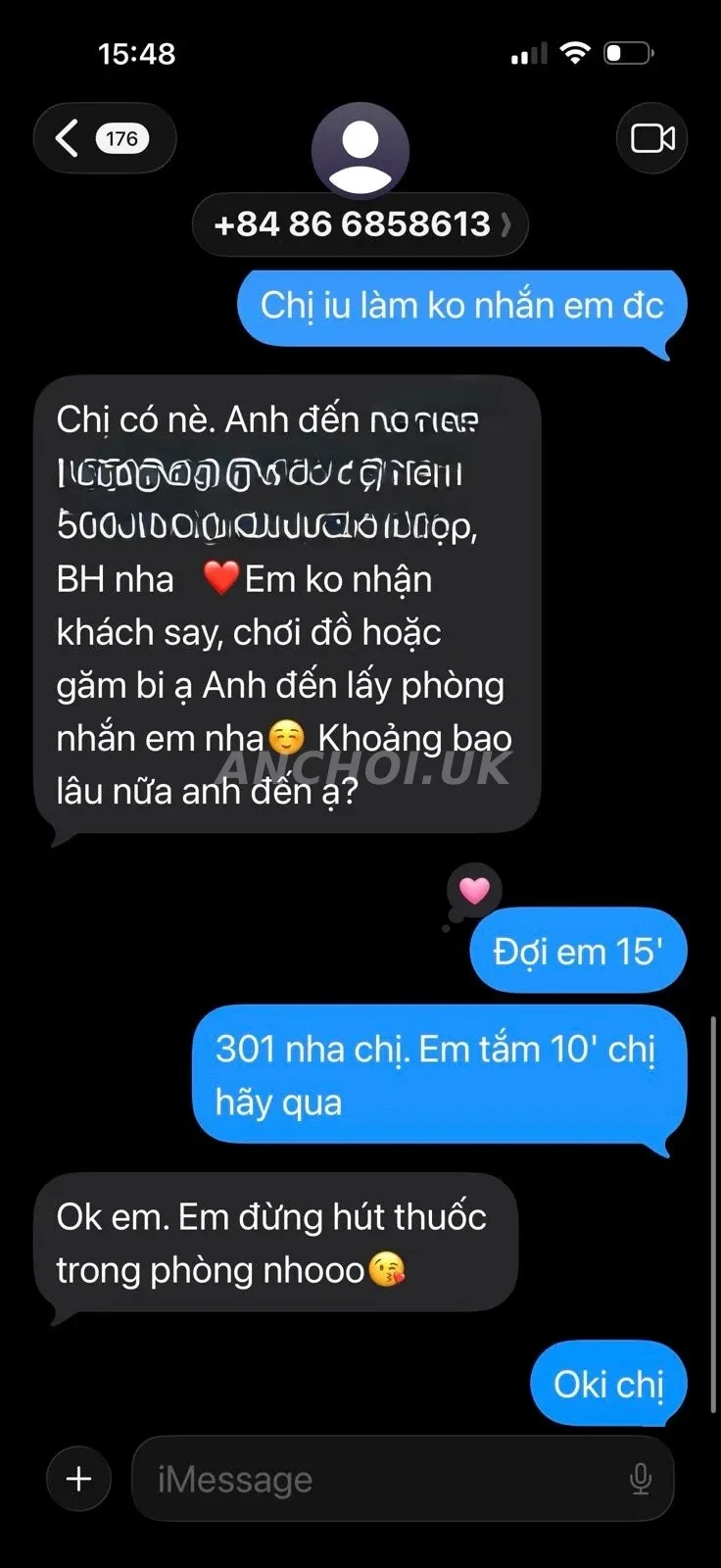 Ảnh checker Bát Thức chụp khi gặp Mộc Trà ❤️ Dâm Nữ Siêu Chiều Khách (ảnh 4/5)