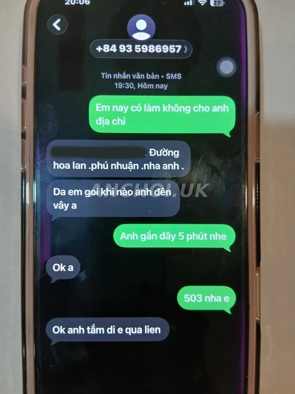 Ảnh checker MoonlightDancer chụp khi gặp New Tiểu Nhi (ảnh 4/5)