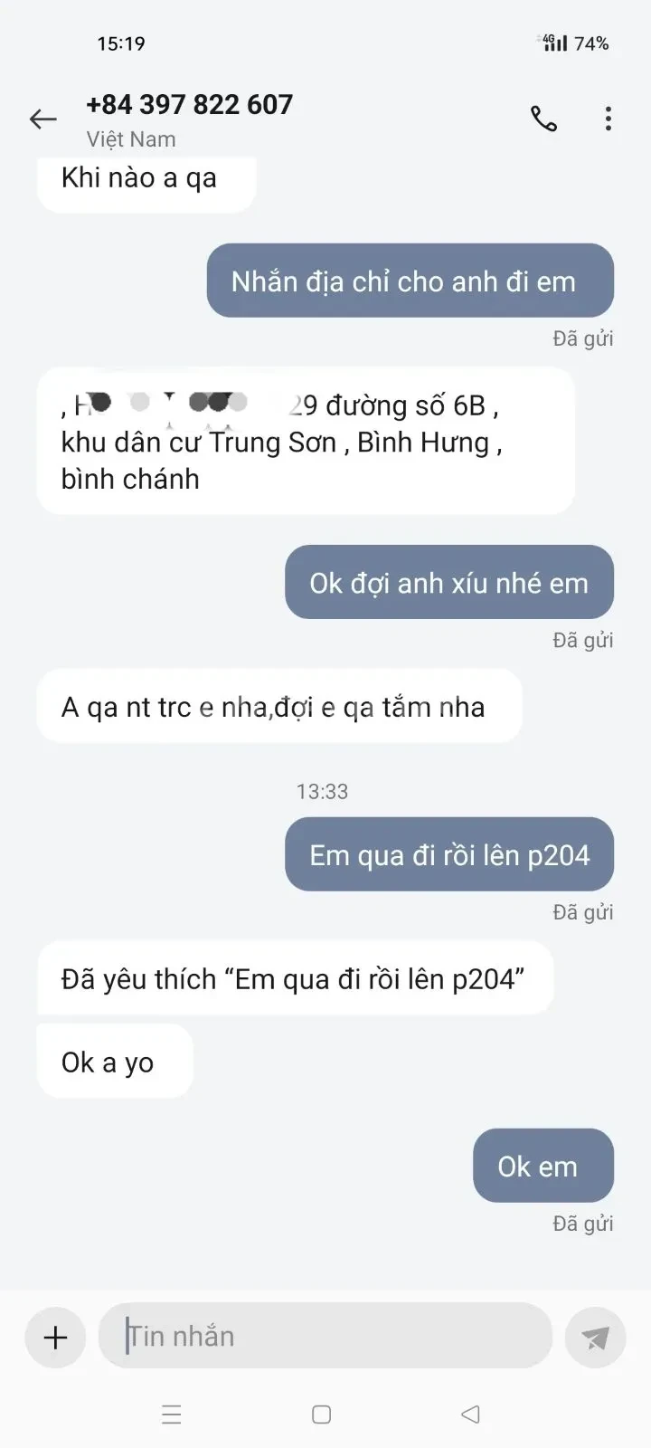 Ảnh checker Liencuoik chụp khi gặp New Bé Băng Băng Baby ❤️ Dễ Thương Nhiệt Tình Chiều Chuộng Như Người Yêu (ảnh 2/4)