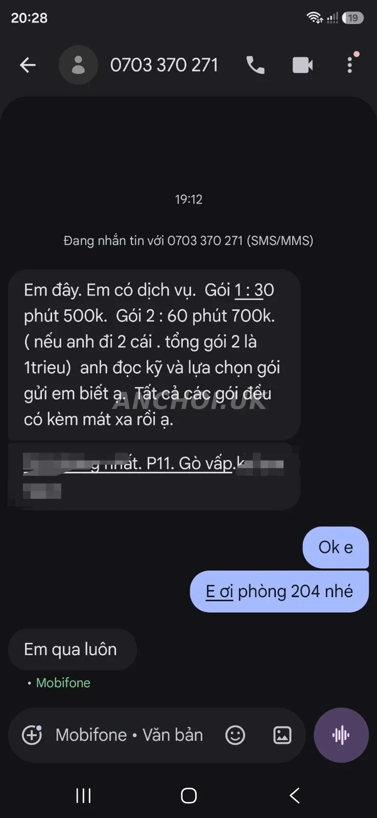 Ảnh checker Chu Văn An chụp khi gặp AN Mi NURU PHÊ CON KU MAX PRO DÂM  (ảnh 5/5)