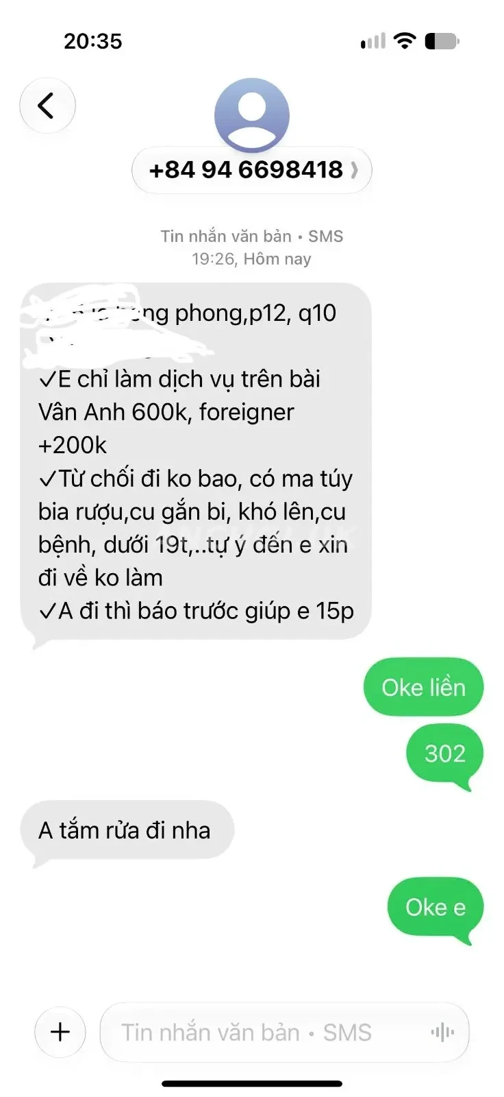 Ảnh checker Trần quang chụp khi gặp VÂN ANH - DA TRẮNG - DÁNG XINH - CHIỀU KHÁCH HẾT MÌNH (ảnh 5/5)