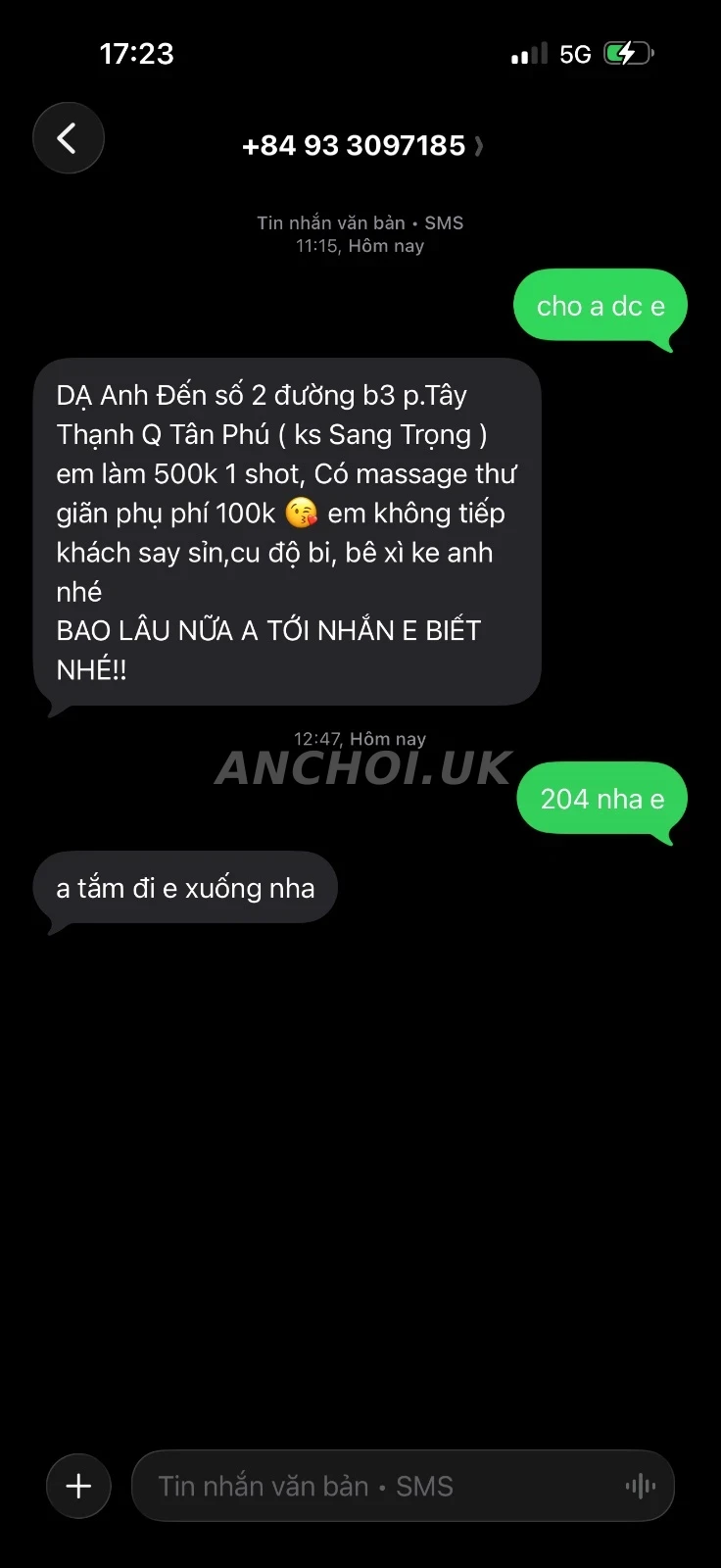 Ảnh checker Ngô Minh chụp khi gặp NGỌC ANH BABY SIÊU PHẨM MAX NGON ĐỈNH NHẤT SEVER (ảnh 1/4)
