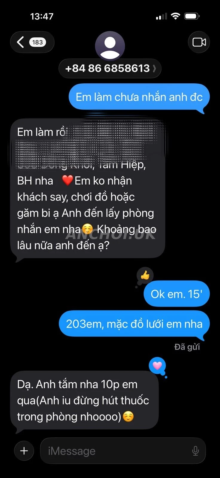 Ảnh checker Dâm Thần chụp khi gặp Mộc Trà ❤️ Dâm Nữ Siêu Chiều Khách (ảnh 4/5)